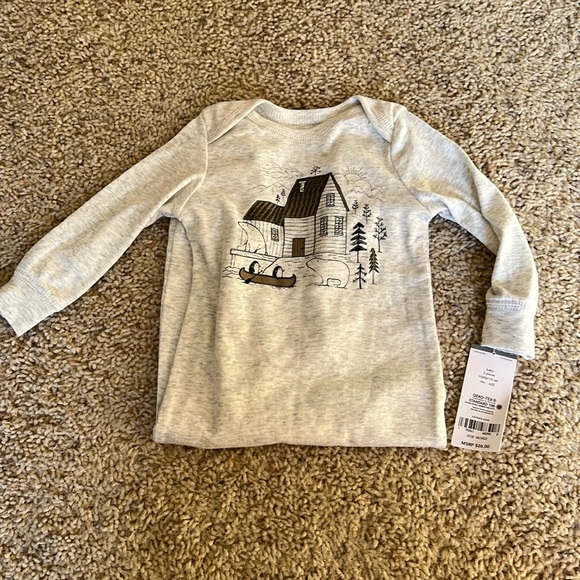 NWT Carters Long Sleeve Pants Onesie 9 months - Picture 1 of 4